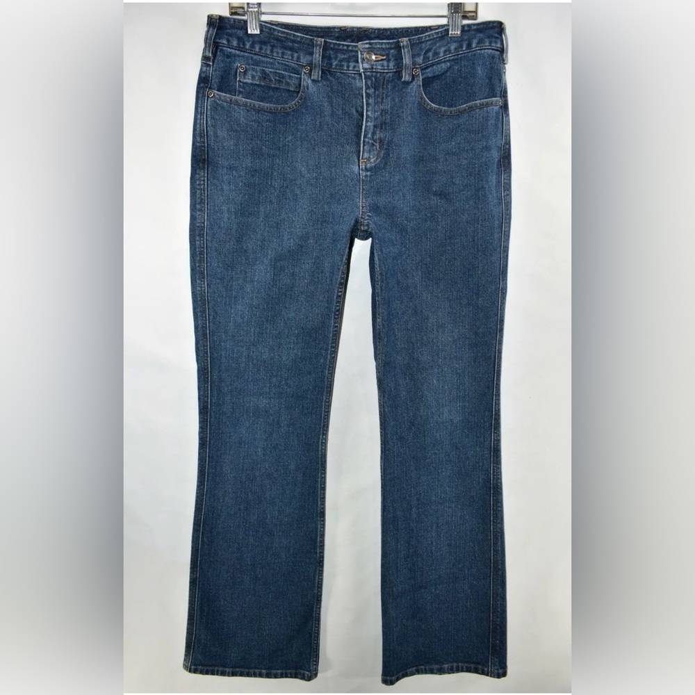 Duluth Trading Co. boot cut jeans 12x31 women’s